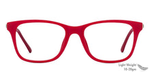 Load image into Gallery viewer, Red Wayfarer Full Rim Unisex Eyeglasses by Vincent Chase Online-121861