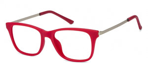 Red Wayfarer Full Rim Unisex Eyeglasses by Vincent Chase Online-121861