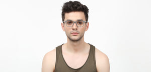Grey Wayfarer Full Rim Unisex Eyeglasses by Vincent Chase Online-121862