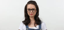 Load image into Gallery viewer, Black Aviator Full Rim Unisex Eyeglasses by Vincent Chase Online-124039