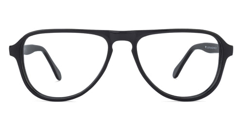 Black Aviator Full Rim Unisex Eyeglasses by Vincent Chase Online-131812