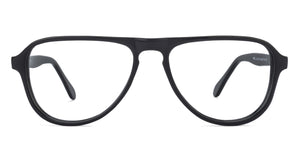 Black Aviator Full Rim Unisex Eyeglasses by Vincent Chase Online-131812