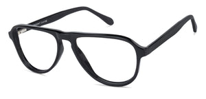 Black Aviator Full Rim Unisex Eyeglasses by Vincent Chase Online-131812