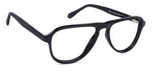 Black Aviator Full Rim Unisex Eyeglasses by Vincent Chase Online-131812