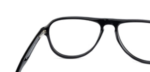 Black Aviator Full Rim Unisex Eyeglasses by Vincent Chase Online-131812