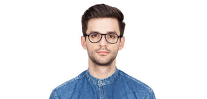 Blue Aviator Full Rim Unisex Eyeglasses by Vincent Chase VC-124037