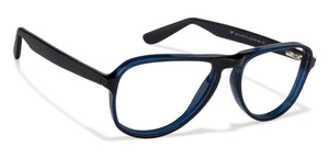 Blue Aviator Full Rim Unisex Eyeglasses by Vincent Chase VC-124037