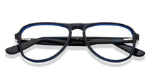 Load image into Gallery viewer, Blue Aviator Full Rim Unisex Eyeglasses by Vincent Chase VC-124037