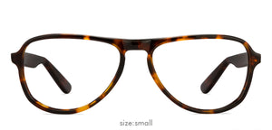 Tortoise Aviator Full Rim Unisex Eyeglasses by Vincent Chase Online-124038