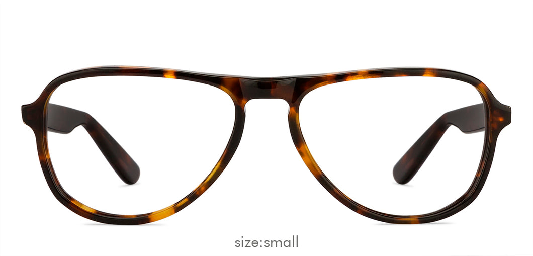 Tortoise Aviator Full Rim Unisex Eyeglasses by Vincent Chase Online-124038