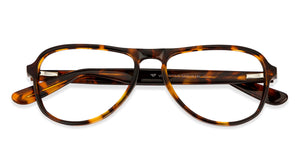 Tortoise Aviator Full Rim Unisex Eyeglasses by Vincent Chase Online-124038