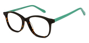Tortoise Wayfarer Full Rim Unisex Eyeglasses by Vincent Chase Essentials-124406