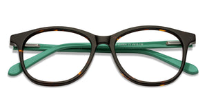 Tortoise Wayfarer Full Rim Unisex Eyeglasses by Vincent Chase Essentials-124406