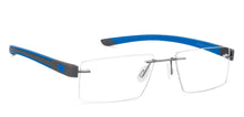 Load image into Gallery viewer, Grey Rectangle Rimless Unisex Eyeglasses by Lenskart Air Online-124502