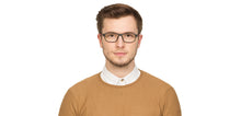 Load image into Gallery viewer, Black Rectangle Full Rim Unisex Eyeglasses by Lenskart Air Online-124522