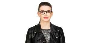 Blue Rectangle Full Rim Unisex Eyeglasses by Lenskart Air Online-124530