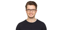 Load image into Gallery viewer, Blue Rectangle Full Rim Unisex Eyeglasses by Lenskart Air Online-124530