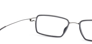 Grey Rectangle Full Rim Unisex Eyeglasses by Lenskart Air Online-124821