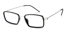 Load image into Gallery viewer, Silver Rectangle Full Rim Unisex Eyeglasses by Lenskart Air Online-124824