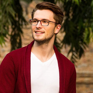 Black Rectangle Full Rim Unisex Eyeglasses by Lenskart Air Online-124829
