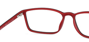 Black Rectangle Full Rim Unisex Eyeglasses by Lenskart Air Online-124829