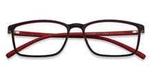 Load image into Gallery viewer, Black Rectangle Full Rim Unisex Eyeglasses by Lenskart Air Online-124829
