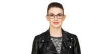 Load image into Gallery viewer, Black Rectangle Full Rim Unisex Eyeglasses by Lenskart Air Online-124830