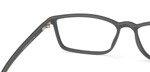 Black Rectangle Full Rim Unisex Eyeglasses by Lenskart Air Online-124830