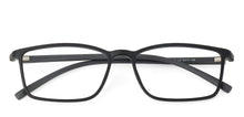 Load image into Gallery viewer, Black Rectangle Full Rim Unisex Eyeglasses by Lenskart Air Online-124830