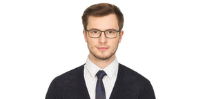 Black Rectangle Full Rim Unisex Eyeglasses by Lenskart Air Online-124830