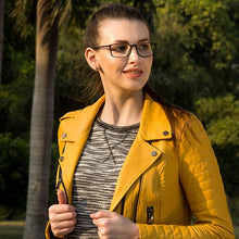Load image into Gallery viewer, Black Rectangle Full Rim Unisex Eyeglasses by Lenskart Air Online-124830
