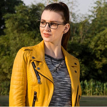 Load image into Gallery viewer, Black Rectangle Full Rim Unisex Eyeglasses by Lenskart Air Online-124830