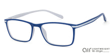 Load image into Gallery viewer, Blue Rectangle Full Rim Unisex Eyeglasses by Lenskart Air Online-130305