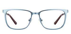 Blue Rectangle Full Rim Unisex Eyeglasses by Vincent Chase Online-124852