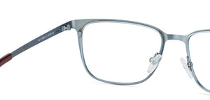 Blue Rectangle Full Rim Unisex Eyeglasses by Vincent Chase Online-124852
