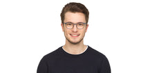 Load image into Gallery viewer, Blue Rectangle Full Rim Unisex Eyeglasses by Vincent Chase Online-124852