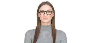 Brown Rectangle Full Rim Unisex Eyeglasses by Vincent Chase Online-124890