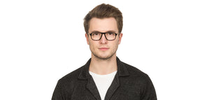 Brown Rectangle Full Rim Unisex Eyeglasses by Vincent Chase Online-124890