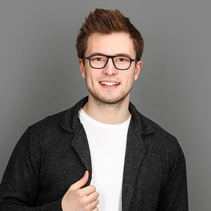 Brown Rectangle Full Rim Unisex Eyeglasses by Vincent Chase Online-124890
