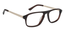 Load image into Gallery viewer, Brown Rectangle Full Rim Unisex Eyeglasses by Vincent Chase Online-124890