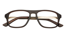 Load image into Gallery viewer, Brown Rectangle Full Rim Unisex Eyeglasses by Vincent Chase Online-124890