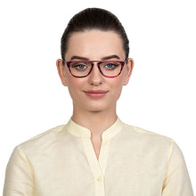 Load image into Gallery viewer, Tortoise Cat Eye Full Rim Women Eyeglasses by Vincent Chase Online-124924