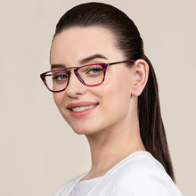Load image into Gallery viewer, Tortoise Cat Eye Full Rim Women Eyeglasses by Vincent Chase Online-124924