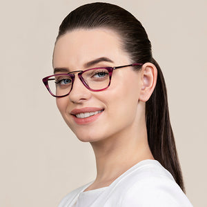 Tortoise Cat Eye Full Rim Women Eyeglasses by Vincent Chase Online-124924