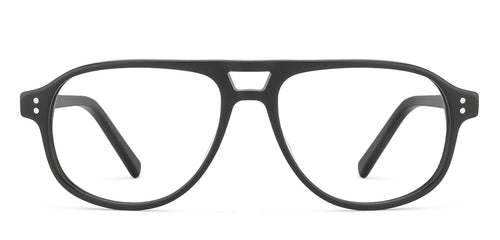 Black Aviator Full Rim Unisex Eyeglasses by Vincent Chase Online-126038