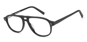 Black Aviator Full Rim Unisex Eyeglasses by Vincent Chase Online-126038