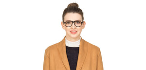 Black Aviator Full Rim Unisex Eyeglasses by Vincent Chase Online-126039