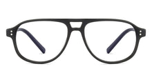 Load image into Gallery viewer, Black Aviator Full Rim Unisex Eyeglasses by Vincent Chase Online-126039