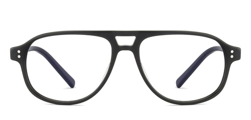 Black Aviator Full Rim Unisex Eyeglasses by Vincent Chase Online-126039