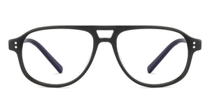 Black Aviator Full Rim Unisex Eyeglasses by Vincent Chase Online-126039